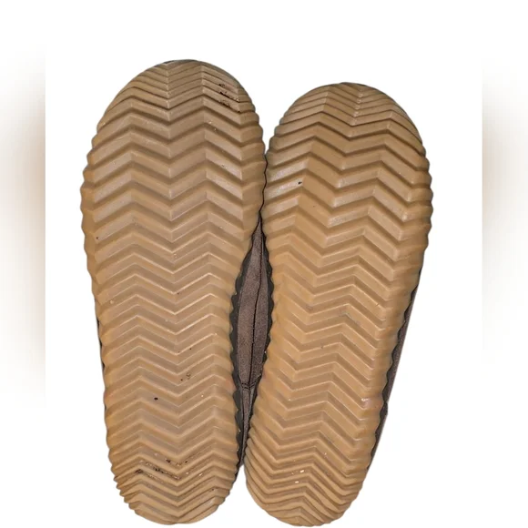 Sorel Men's Dude Moc Size 10, Brown and Gray Loafers - Picture 4 of 7